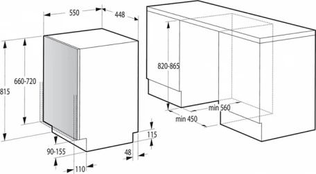 Посудомийна машина Gorenje GV520E15  Фото №3