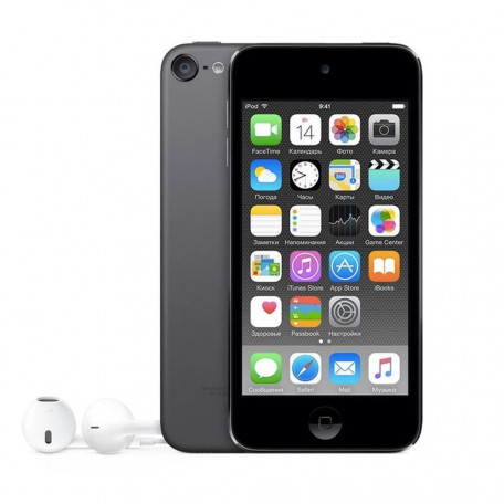 Мультимедийный портативный проигрыватель Apple iPod touch 6Gen 128GB Gray (MKWU2)