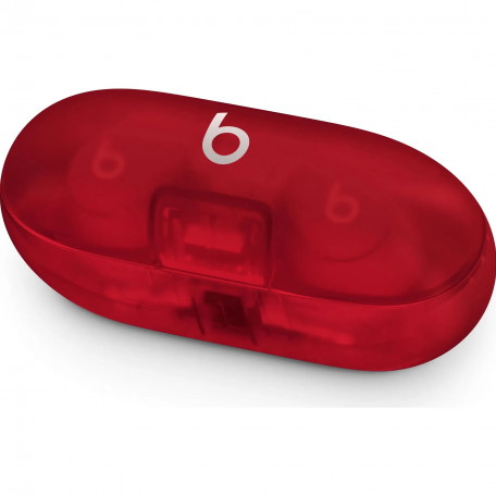 Навушники TWS Beats by Dr. Dre Solo Buds Transparent Red (MUW03)  Фото №4