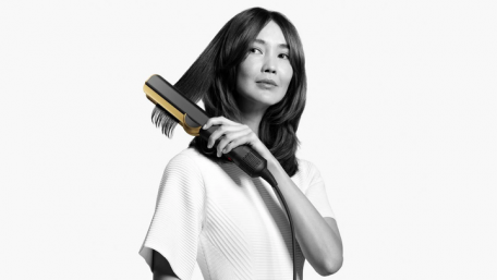 Стайлер (випрямляч) Dyson Airstrait HT01 Onyx Black/Gold (534040-01)  Фото №4