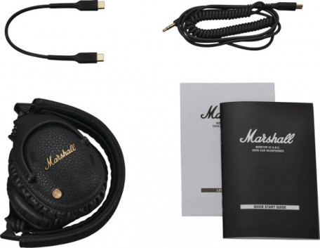 Навушники з мікрофоном Marshall Monitor III A.N.C Black (1006861)  Фото №7