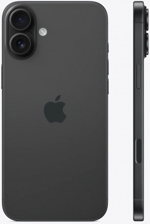 Смартфон Apple iPhone 16 Plus 256GB Black (MXWN3)  Фото №3