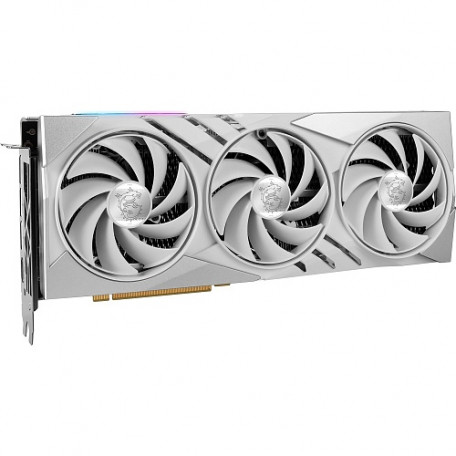 Відеокарта MSI GeForce RTX 4070 Ti SUPER 16G GAMING X SLIM WHITE  Фото №1