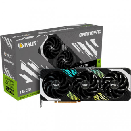 Видеокарта Palit GeForce RTX 4080 SUPER GamingPro (NED408S019T2-1032A)