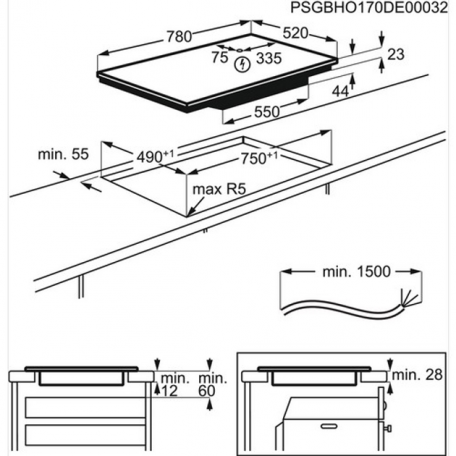 Варильна поверхня електрична Electrolux EIS8648  Фото №10