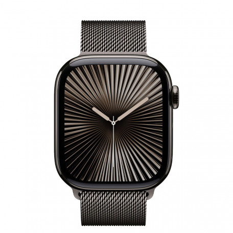 Смарт-часы Apple Watch Series 10 GPS + Cellular 46mm Slate Titanium Case w. Slate Milanese Loop - M/L (MWYW3)  Фото №0