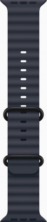 Смарт-годинник Apple Watch Ultra 2 GPS + Cellular 49mm Black Titanium Case w. Navy Ocean Band (MYTC3+MYPA3)  Фото №1