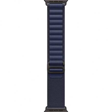 Смарт-часы Apple Watch Ultra 2 GPS + Cellular 49mm Black Titan. Case w. Navy Alpine Loop - Small (MYTF3+MYPW3)  Фото №1