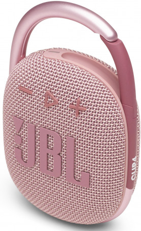 Портативні колонки JBL Clip 4 Pink (JBLCLIP4PINK)  Фото №1