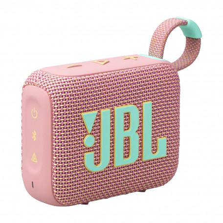 Портативна колонка JBL Go 4 Pink (JBLGO4PINK)  Фото №5