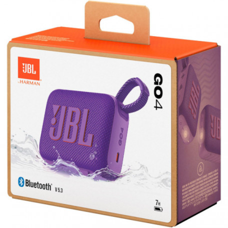 Портативная колонка JBL Go 4 Purple (JBLGO4PUR)  Фото №2