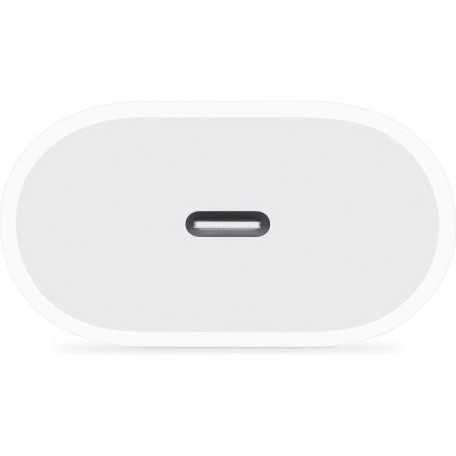 Сетевое зарядное устройство Apple 20W USB-C White (MHJA3) (USA)  Фото №4