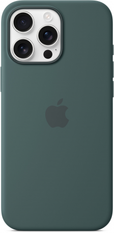 Чохол для смартфона Apple iPhone 16 Silicone Case with MagSafe - Lake Green (MYY83)  Фото №1