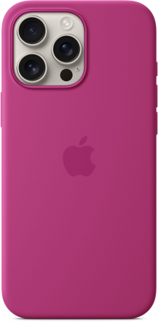 Чехол для смартфона Apple iPhone 16 Silicone Case with MagSafe - Fuchsia (MYY53)  Фото №0