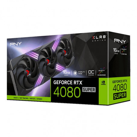 Відеокарта PNY GeForce RTX 4080 SUPER 16GB XLR8 Gaming VERTO EPIC-X RGB (VCG4080S16TFXXPB1-O)  Фото №8