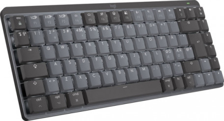 Клавиатура Logitech MX Mechanical Wireless Keyboard mini для Mac Graphite (920-010831)  Фото №0