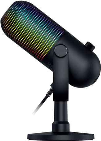 Мікрофон для ПК/ для стрімінгу, подкастів Razer Seiren V3 Chroma Black (RZ19-05060100-R3M1)  Фото №2