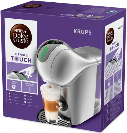 Капсульна кавоварка еспресо Krups Nescafe Dolce Gusto Genio S Touch KP440E10  Фото №2