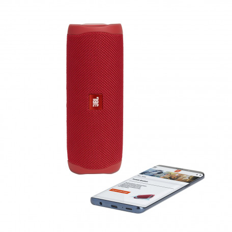 Акустическая система JBL Flip 5 Red (JBLFLIP5RED)  Фото №0