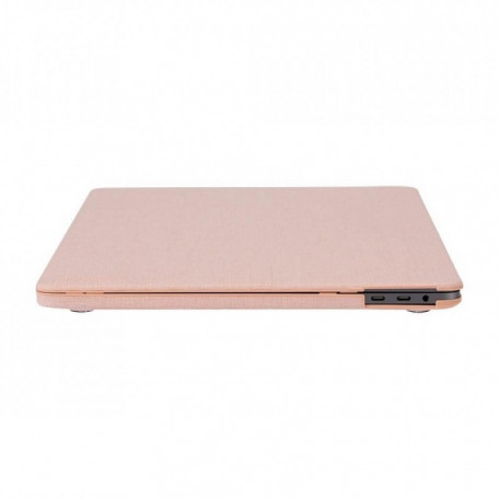 Чехол Textured Hardshell in Woolenex for 16-inch MacBook Pro - Blush Pink  Фото №1