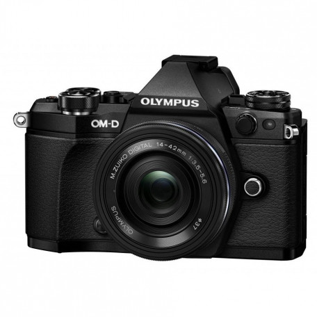 Беззеркальный фотоаппарат Olympus OM-D E-M10 Mark II kit (14-42mm) Pancake Zoom Black  Фото №0