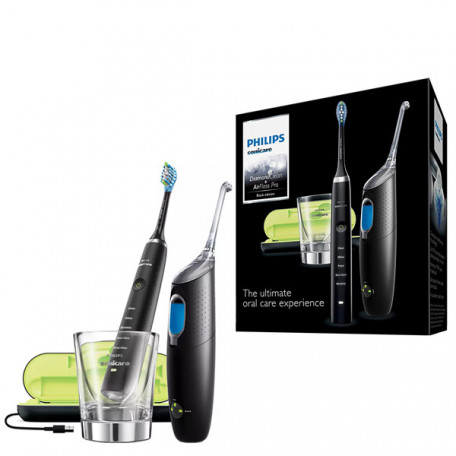 Зубний центр Philips Sonicare DiamondClean AirFloss Pro/Ultra HX8492/03  Фото №1