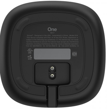 Акустика Sonos One (Gen2) Black (ONEG2EU1BLK)  Фото №4