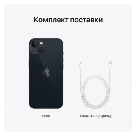 Смартфон Apple iPhone 13 mini 256GB Midnight (MLK53)  Фото №4