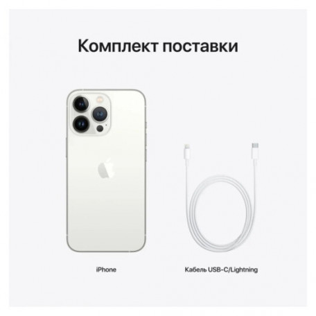 Смартфон Apple iPhone 13 Pro Max 512GB Silver (MLLG3)  Фото №4