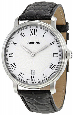 Мужские часы Montblanc Tradition Date Steel 112633  Фото №1