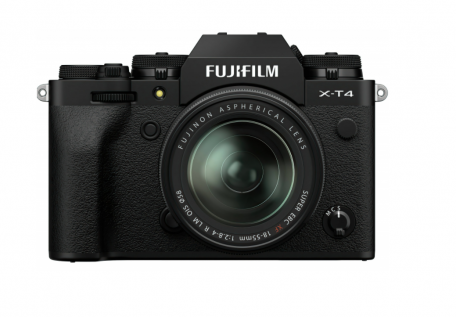 Бездзеркальний фотоапарат Fujifilm X-T4 kit (18-55mm) Black (16650742)  Фото №1