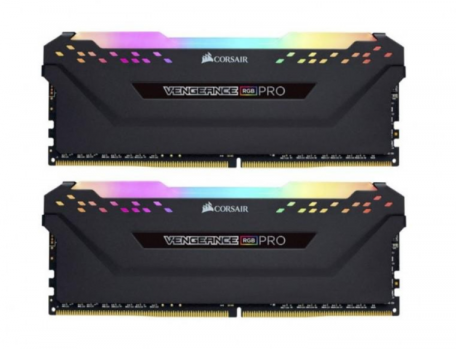 Память Corsair 32GB (2x16GB) DDR4 3200MHz Vengeance RGB Pro Black (CMW32GX4M2Z3200C16)