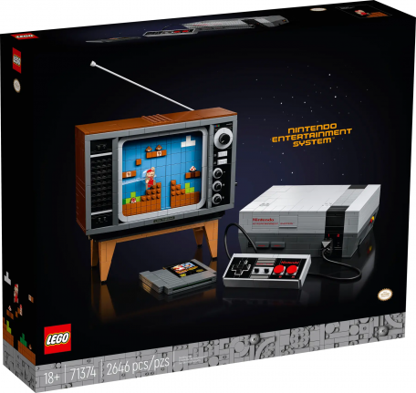 Блочный конструктор LEGO Exclusive Система развлечений Nintendo (71374)  Фото №0