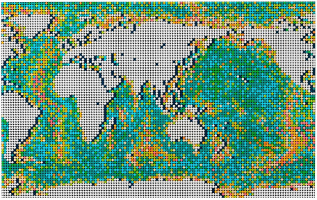 Блочный конструктор LEGO Карта мира (31203)  Фото №8