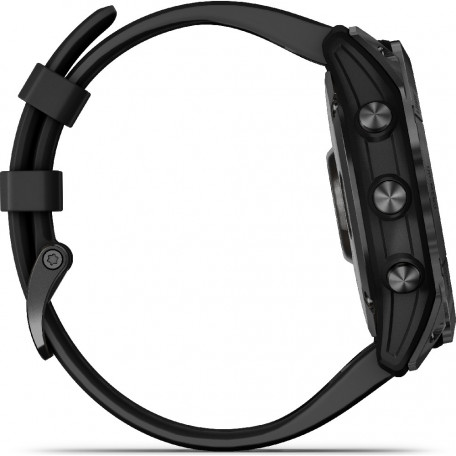 Смарт-часы Garmin Fenix 7X Solar Slate Gray with Black Band (010-02541-00/01)   Фото №2