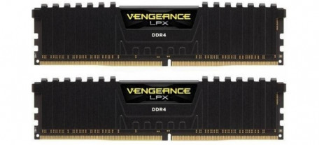 Память для настольных компьютеров Corsair 16 GB (2x8GB) DDR4 3200 MHz Vengeance LPX Black (CMK16GX4M2Z3200C16)  Фото №2