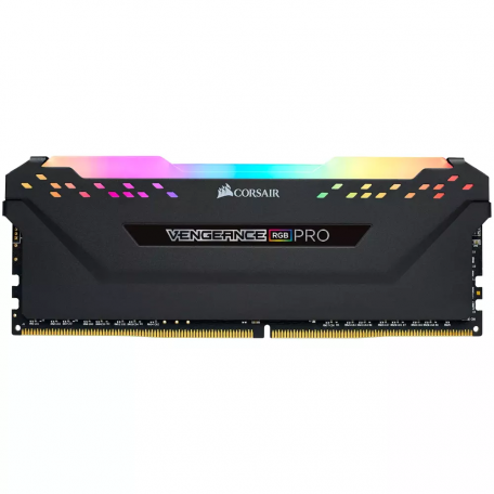 Память для настольных компьютеров Corsair 32 GB (4x8GB) DDR4 3600 MHz Vengeance RGB Pro Black (CMW32GX4M4D3600C18)  Фото №1