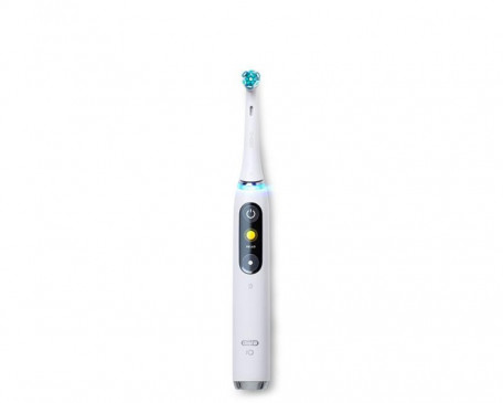 Электрическая зубная щетка Oral-B iO Series 8N White Alabaster  Фото №1