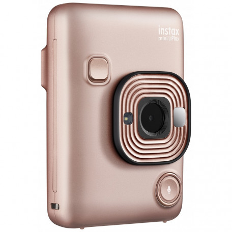 Фотокамера моментальной печати Fujifilm Instax Mini LiPlay Blush Gold (16631849)  Фото №0