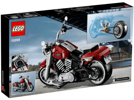 Авто-конструктор LEGO Harley-Davidson Fat Boy (10269)  Фото №6