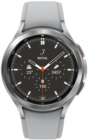 Смарт-годинник Samsung Galaxy Watch4 Classic 46mm Silver (SM-R890NZSA)  Фото №0