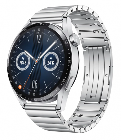 Смарт-годинник HUAWEI Watch GT 3 46mm Stainless Steel (55026957)  Фото №2