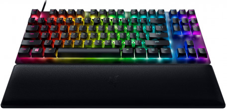 Клавіатура Razer Huntsman V2 Tenkeyless Red Optical Switch RU USB (RZ03-03940800-R3R1)  Фото №1