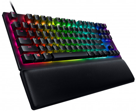 Клавіатура Razer Huntsman V2 Tenkeyless Red Optical Switch RU USB (RZ03-03940800-R3R1)  Фото №2