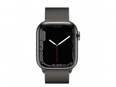 Смарт-годинник Apple Watch Series 7 GPS + Cellular 41mm Graphite Stainless Steel Case with Graphite   Фото №0