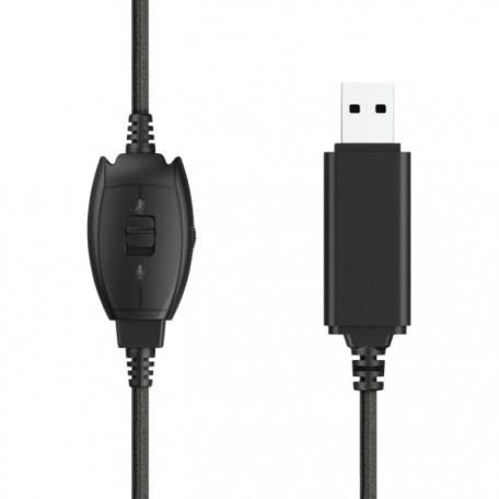 Компьютерная гарнитура Trust Rydo On-Ear USB Black (24133)  Фото №4