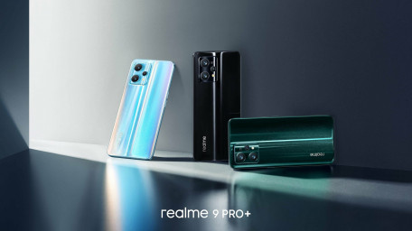 Смартфон realme 9 Pro+ 8/256GB Midnight Black  Фото №4