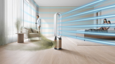 Очиститель воздуха Dyson Purifier Cool Formaldehyde TP09 Nickel/Gold  Фото №3