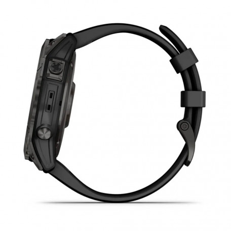 Смарт-часы Garmin Fenix ??7 Sчасы Garmin Fenix 7 Sapphire Solar Carbon Gray DLC Titanium with Black Band (010-02540-20/21)  Фото №4