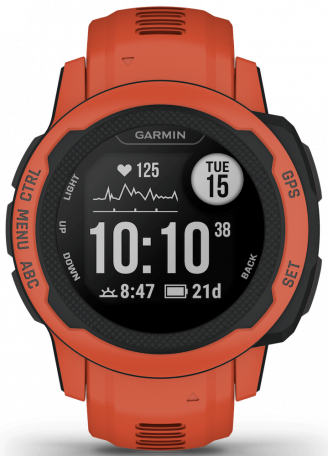 Смарт-годинник Garmin Instinct 2S Poppy (010-02563-06)  Фото №0